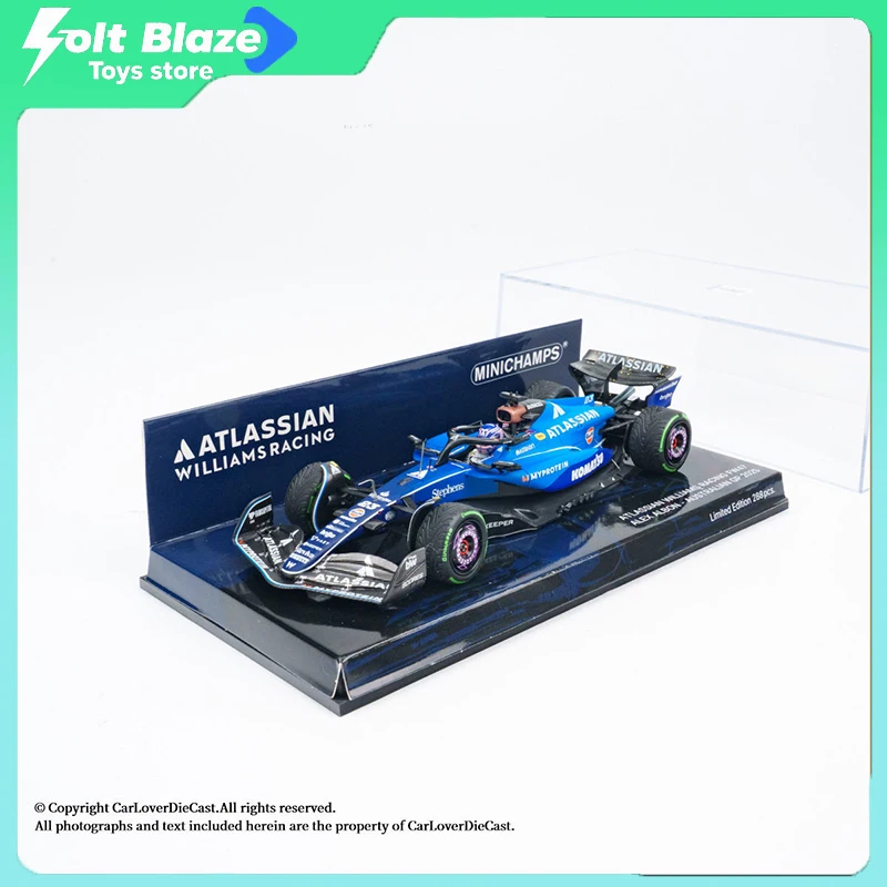 Minichamps 1/43 Williams  2025 F1 FW47 Alex Albon Resin Car Model simulation collection cars model room display boy toys gift