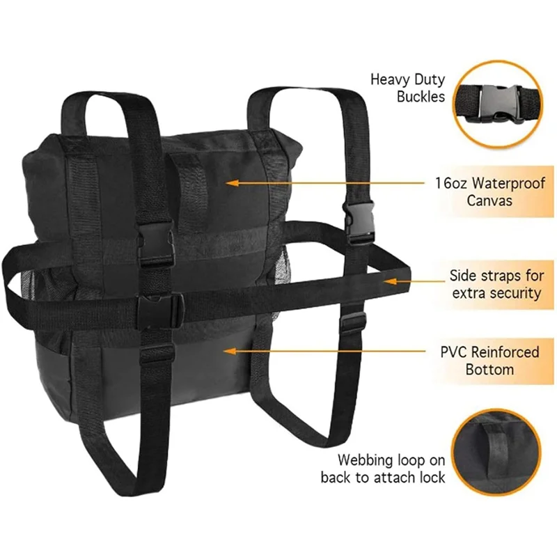 

Car Spare Tire Storage Trash Bag Spare Tire Trash Bag For Trucks, Campers,Off-Road Vehicles,Trailers 24X17X 8Inch-A02G