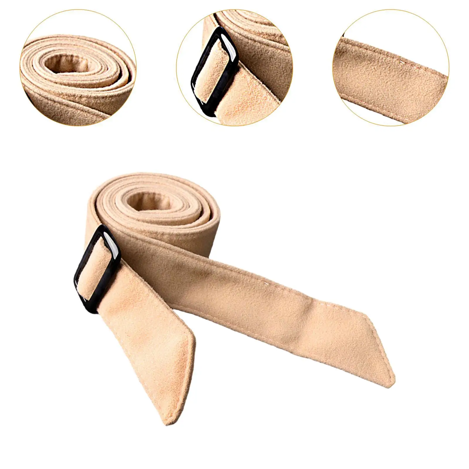 معطف نسائي من الصوف حزام خصر عصري ناعم وعملي مزدوج الجوانب ومتعدد الاستخدامات