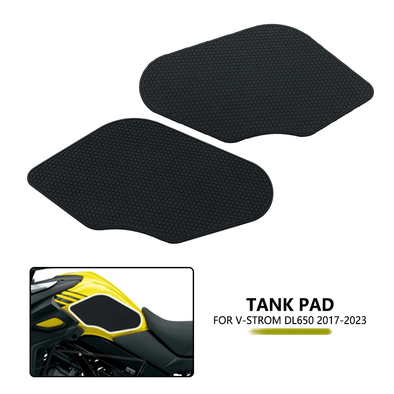 

Motorcycle Anti slip Fuel Tank Pads Side Gas Knee Grip Traction Pad or Suzuki V-Strom 650 650XT DL650 DL 650/XT 2017-2023