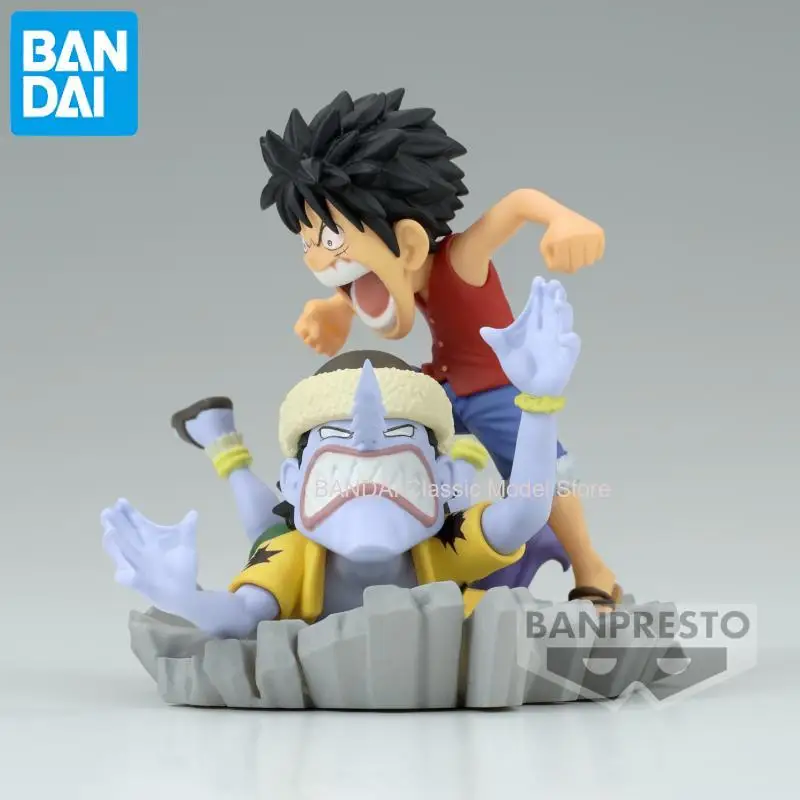 

Combination Genuine Official Original Banpresto One Piece Monkey Dluffy Arlong Anime Genuine Collectible Boxed Model Dolls Toy
