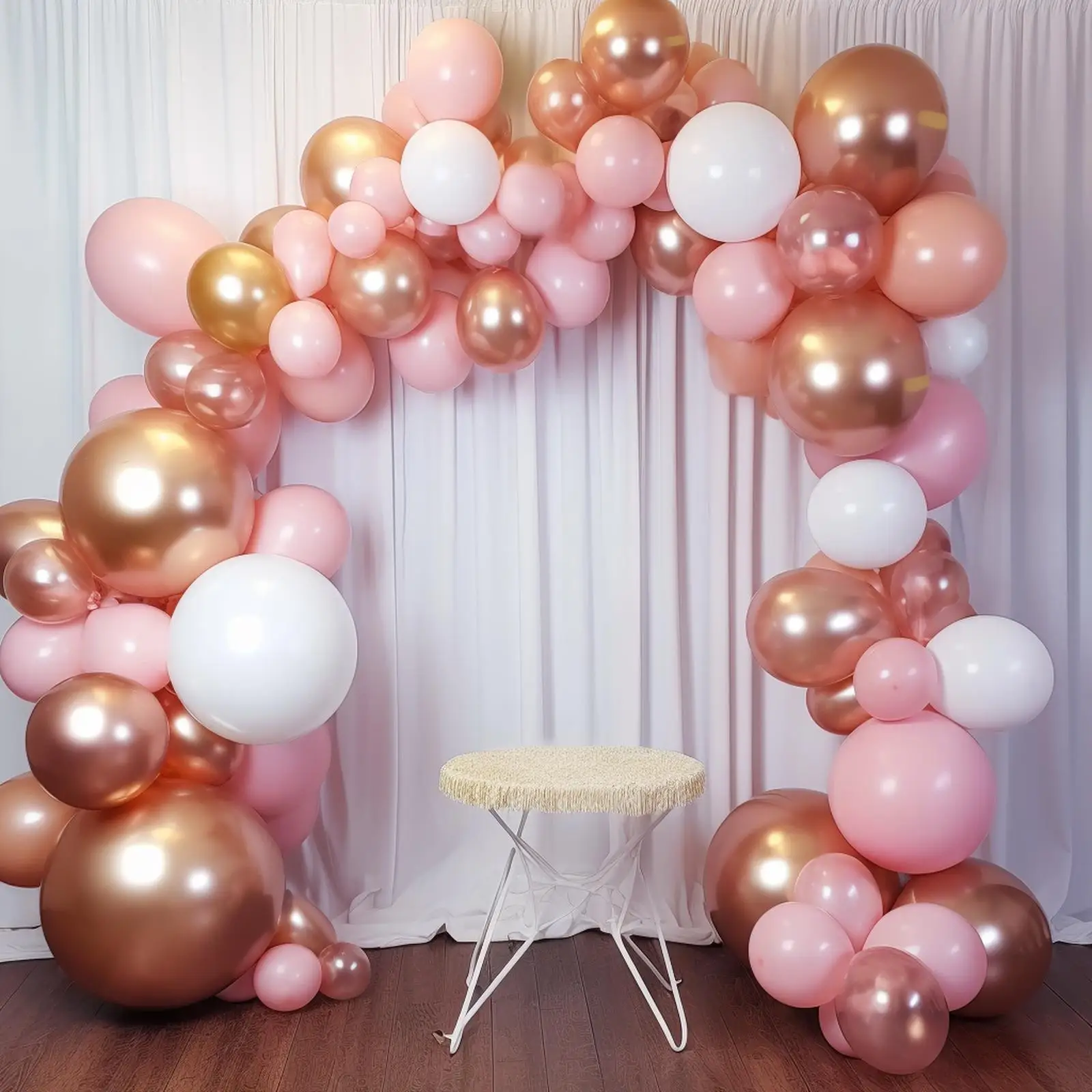 54pcs Set For Birthday Party Latex Balloon Hanging Swirls Streamers Party Decorations Streamers Decorations Latex Party Balloons