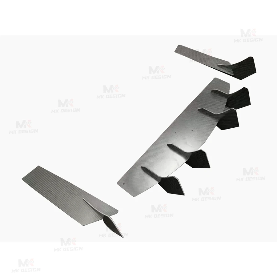 

Carbon Fiber Rear Diffuser Bumper Lip Splitters for Ford Mustang 2018-2022 Rear Bumper Lip Diffuser Car Accessories