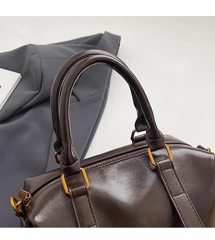 FOUR ONE Commuter Boston Borsa a tracolla versatile da donna, nuova, con tracolla_voghion.com