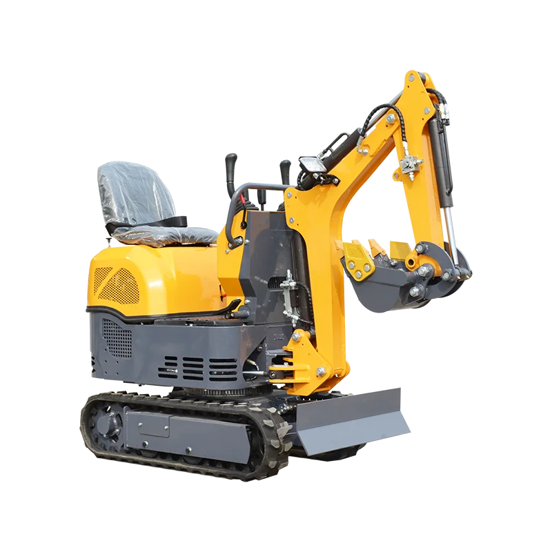 0.8톤의 농업용 액세서리가 재고로 포함된 맞춤형 고속 화물 신형 마이크로 굴삭기