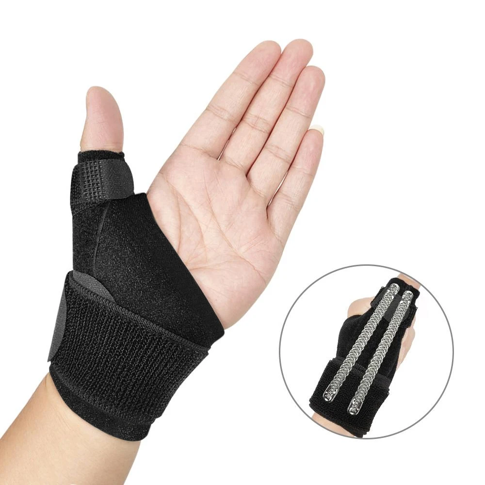 1 unidad de Férula para Pulgar con Soporte Tipo Spica para Mano Derecha e Izquierda, para Alivio del Dolor, Artritis, Tendinitis y Esguinces