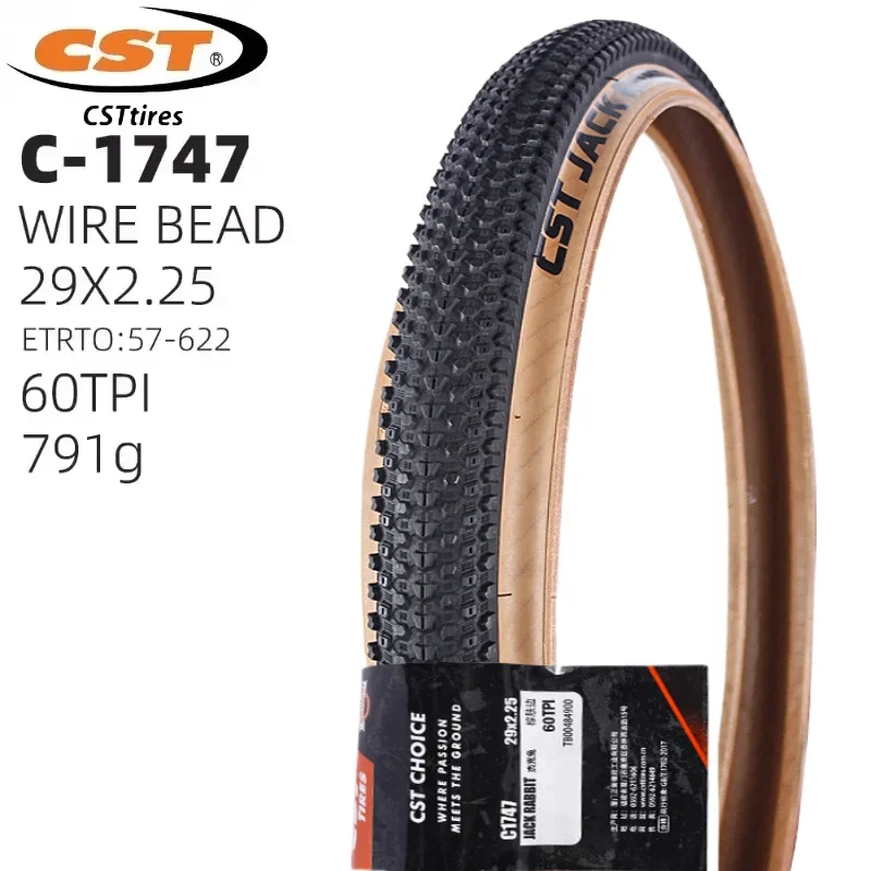 C-1747 JACK RABBIT MOUNTAIN BICYCLE TIRE XC BIKT TYRE CST C1747 26 27.5 29 WEAR RESISTANT TIRE