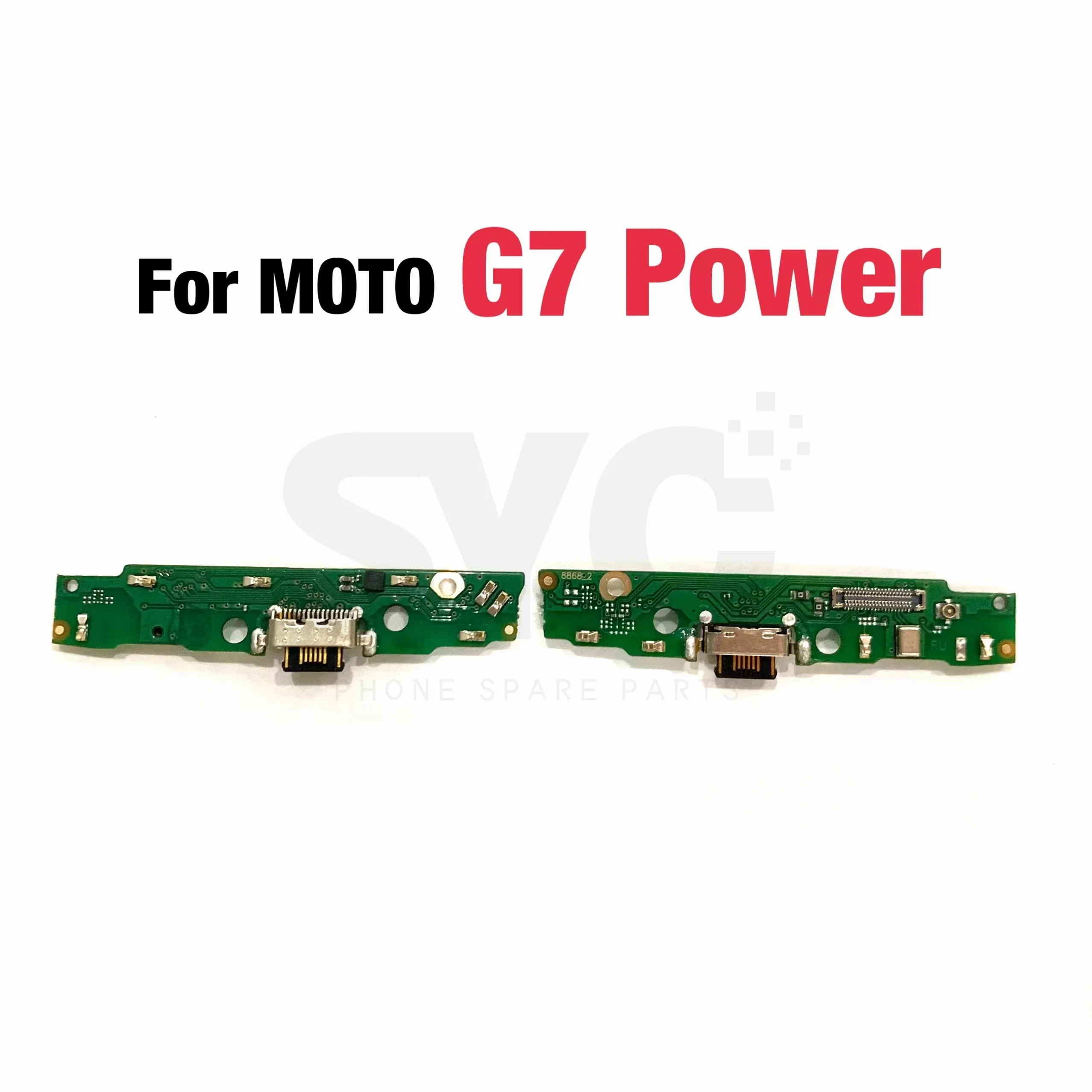 Cargador USB de buena calidad, conector de puerto de carga, Cable flexible de micrófono para Motorola Moto G7 G8 G9 Play Plus Power Lite, 1 ud.