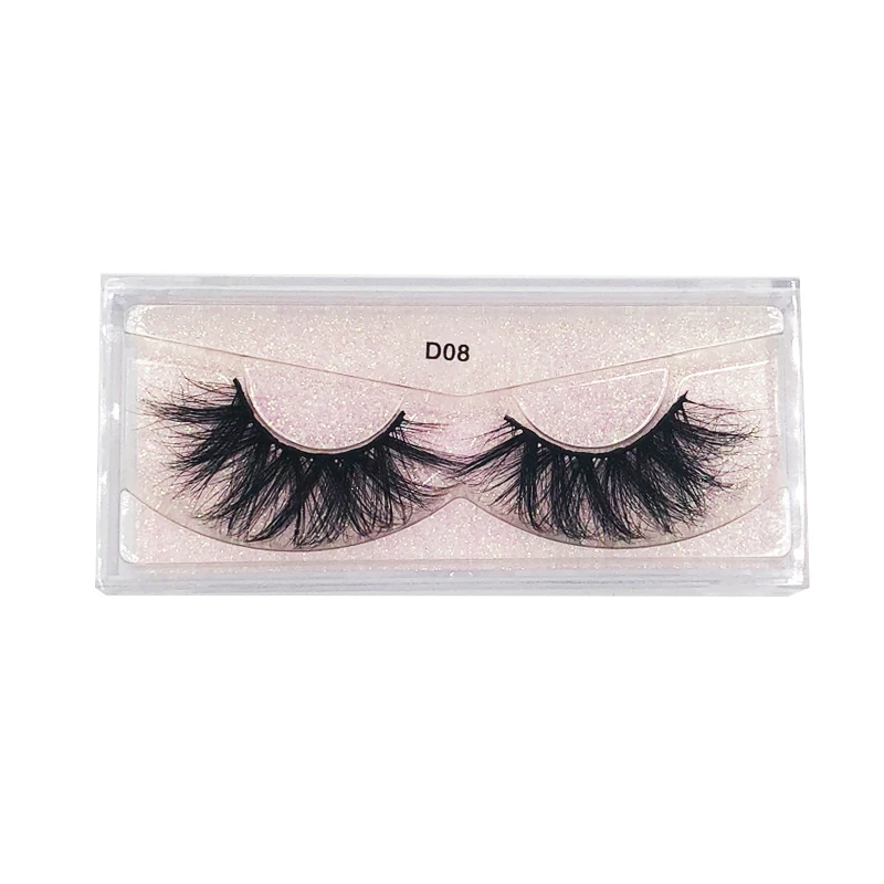 1 pairs/boxes 100% real Silk Natural flexible lightweight multi-layer structure Fake Eyelashes with Support custom