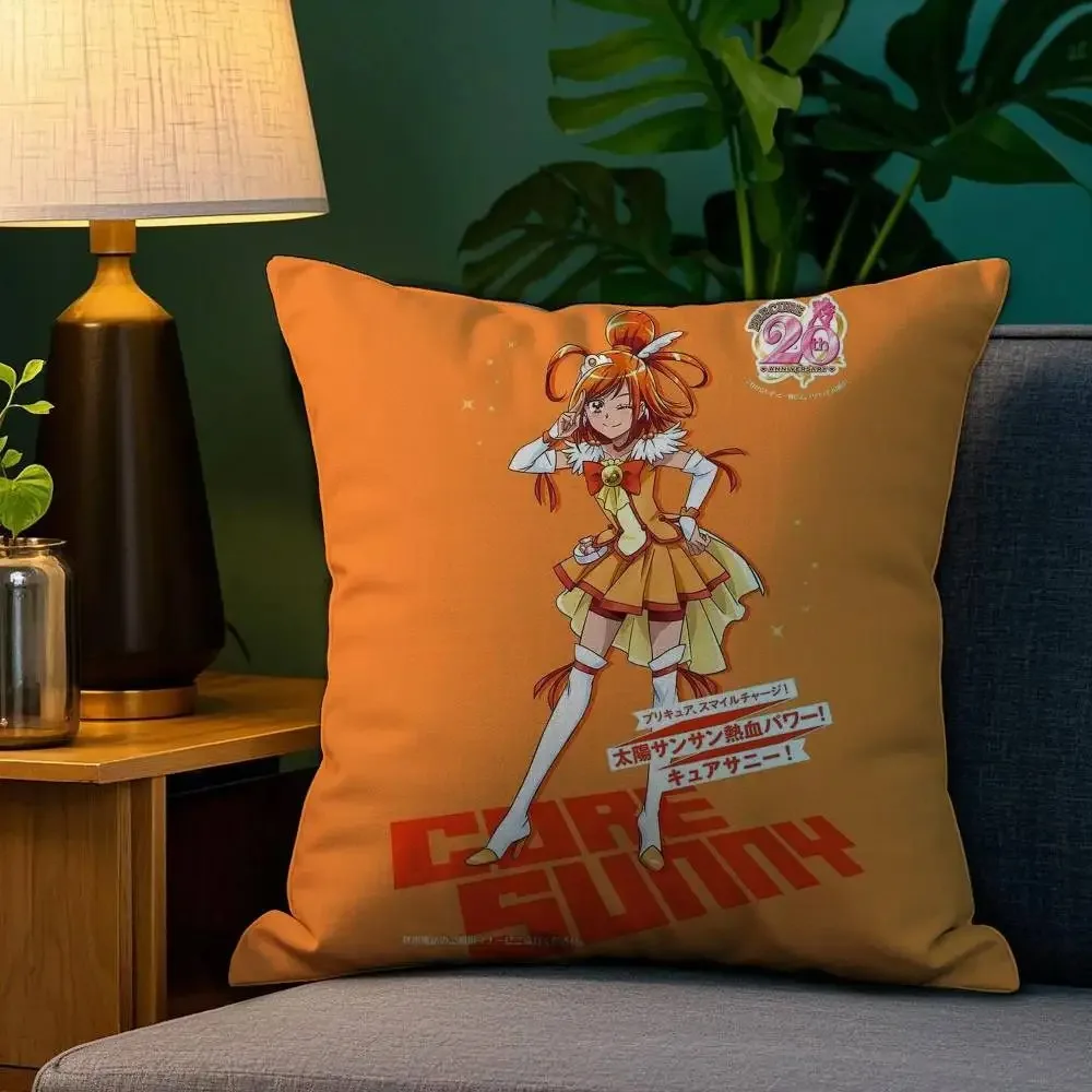 Anime S-Smile P-Prices Printed Cushion Cover Sofa Pillow and Decorative Sofa Cushion Cover
