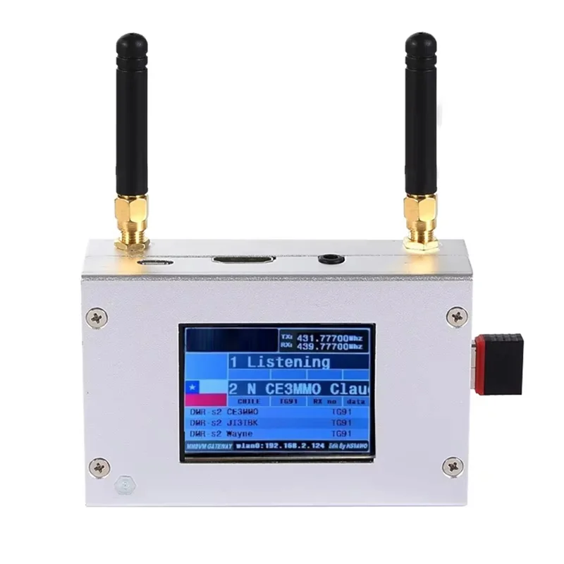 

Well Made-MMDVM Hotspot Цифровая сетевая коробка Портативная дуплексная точка доступа MMDVM с поддержкой Forc4fm/DMR/DSTAR P25 Withraspberry Pi1b