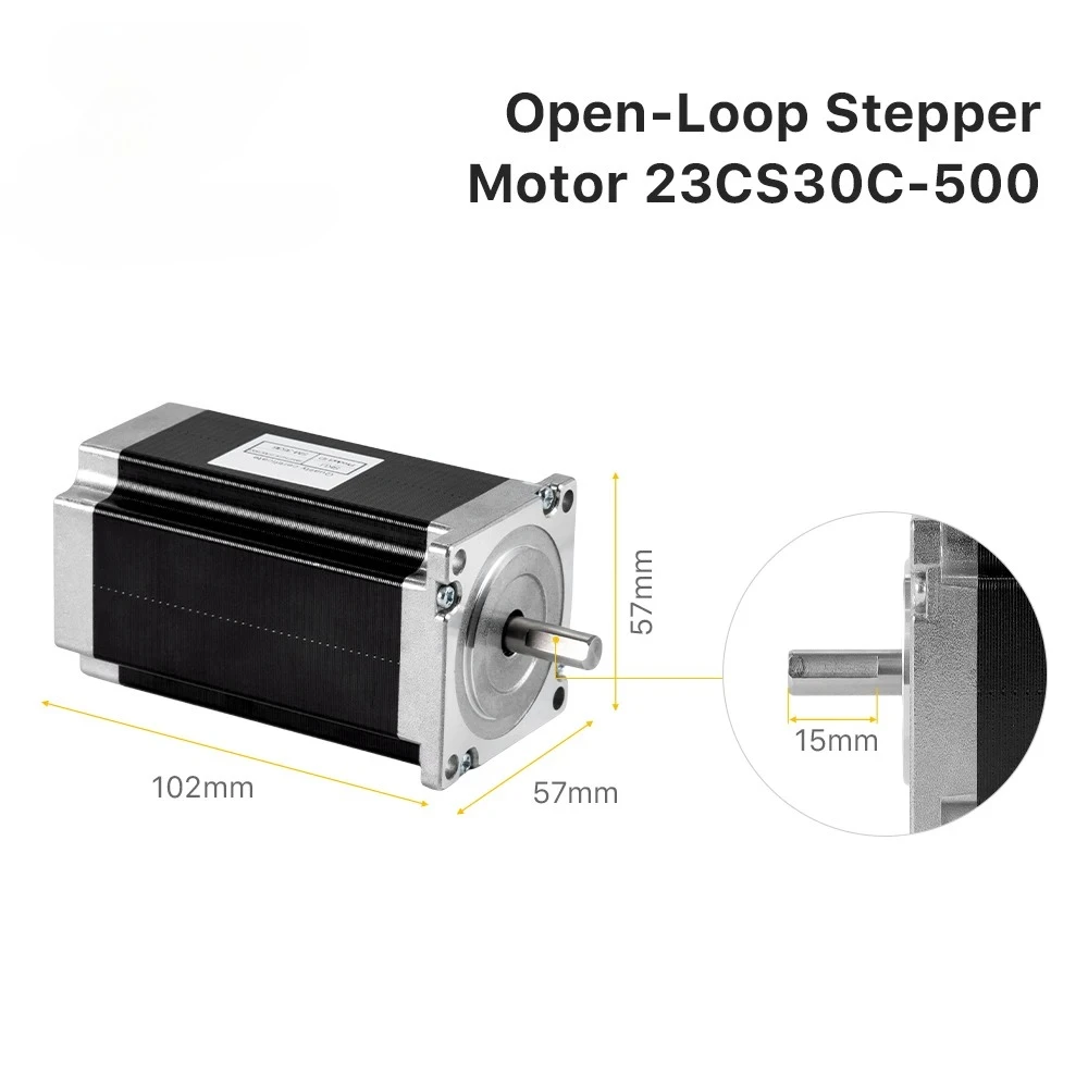 Nema23 Stepper Motor 57mm 2 Phase 300Ncm 5A Stepper Motor 4-lead  Cable for 3D printer CNC Engraving Milling Machine