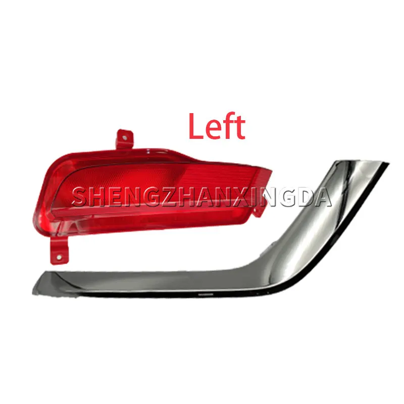 For Mg Zs Zx 2017 2018 2019 Rear Bumper Light Trim Reflector Decoration Warning Brake Fog Lamp Car Accessories Brand New