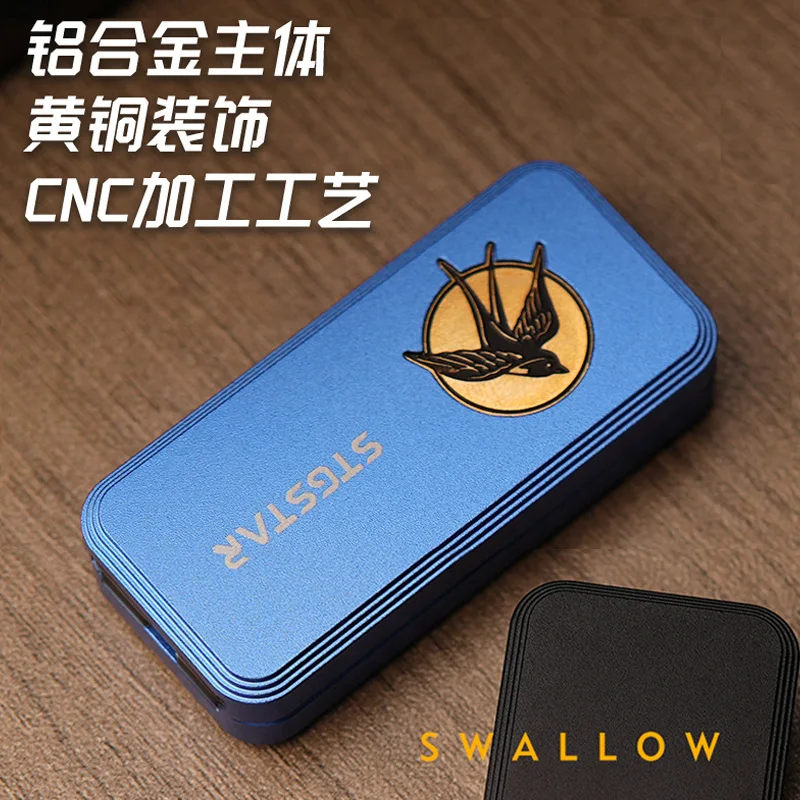 EDC ابتلاع لعبة مغناطيسية تململ المنزلق اليد سبينر دفع المنزلق لتخفيف التوتر مكافحة القلق لعب للأطفال البالغين ADHD تململ