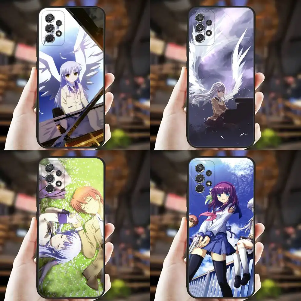 

Angel Beats! Phone Case For Samsung S25,S24,S21,S22,S23,S30,Ultra,S20,Plus,Fe,Lite,Note,10,9,5G Black Cover