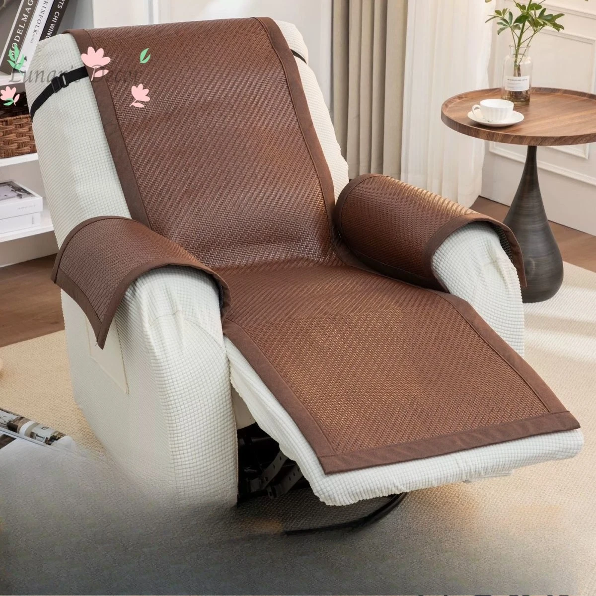 Chivas rattan mat beauty sofa mat non-slip summer single sofa cushion office chair mat cushion integrated