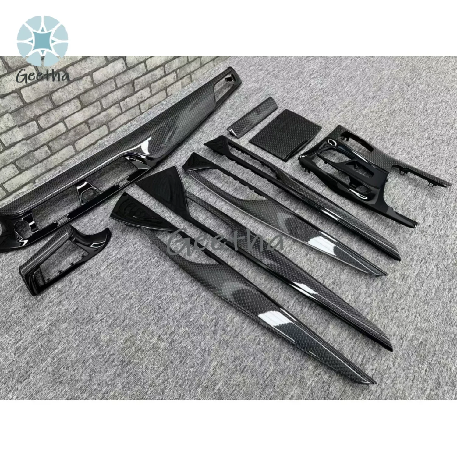 

For High Quality OEM Replacement Interiors For BMW 5 Series 530 I 540I G30 Carbon Fiber Interior