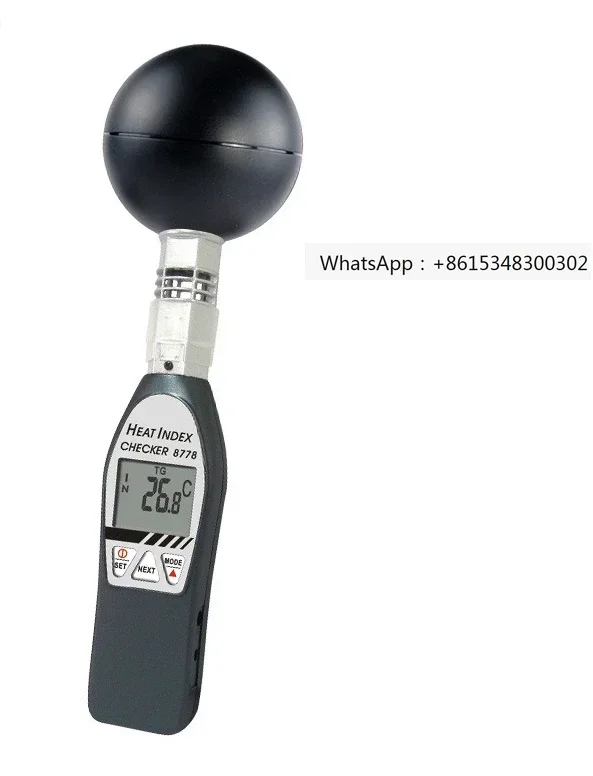 

Hengxin AZ8778 Heat Index Meter Black Ball Thermometer AZ8758 Comprehensive Temperature Heat Index Meter High Precision