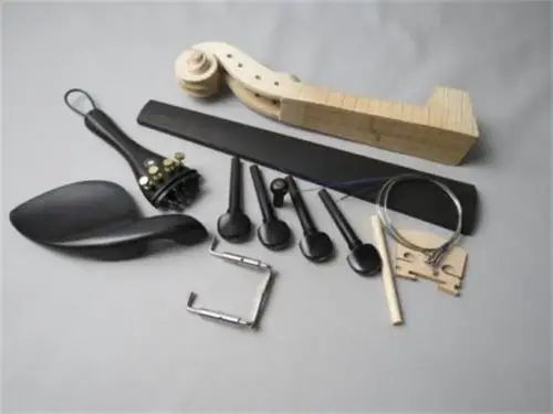 

1set of High quality 4/4 violin part,include neck,fingerboard,pegs,tailpiece,etc