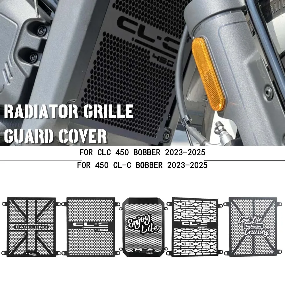 

Motorcycle Radiator Guard FOR CFMOTO CF MOTO CLC 450 Bobber 450 CL-C 450CLC 2023 2024 2025 Radiator Grille Guard Cover Protector