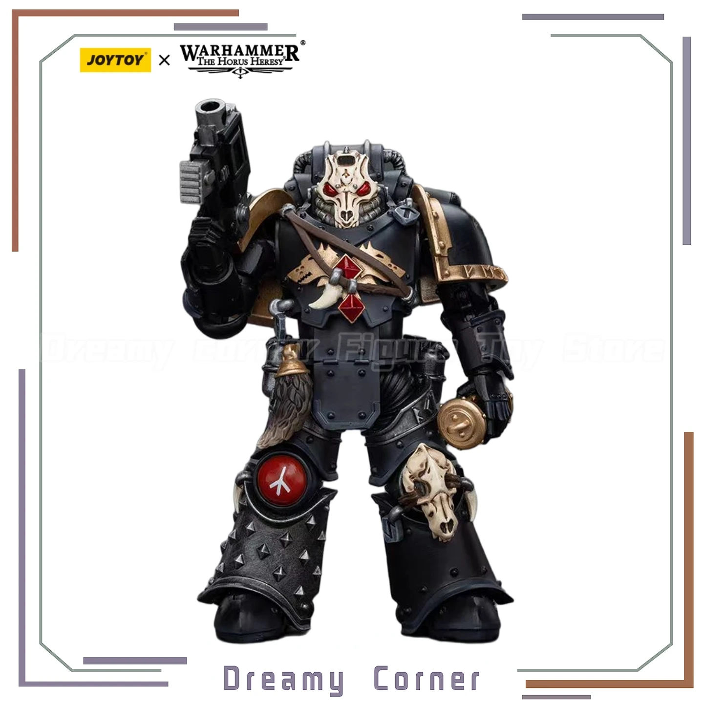 

【In Stock】JOYTOY Warhammer 40K Space Wolves Deathsworn Pack Deathsworn 2 1/18 Action Figures Models Toys