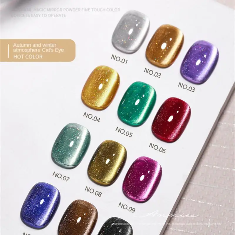 Wit Maanlicht Cat Eye Nagellak Semi-Permanente Vernis Weken Van Nail Art Base Top Coat Uv Led Gel Glitter Nagellak