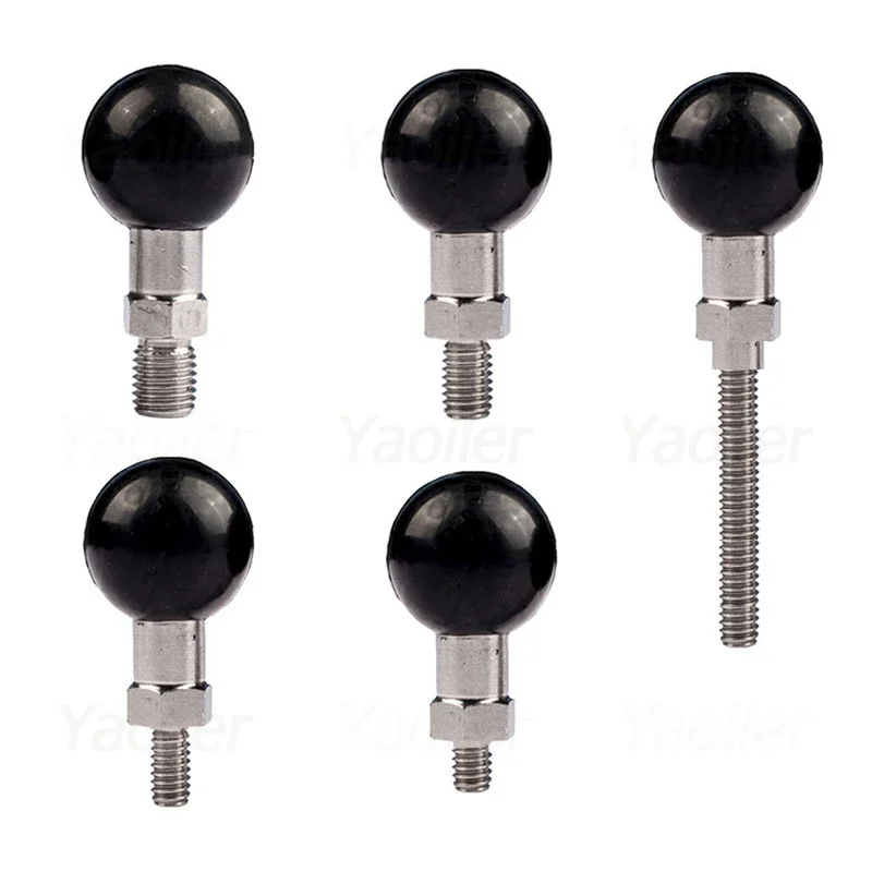 1 inch Ballhead Mount Adapter Motorcycle Bike Phone GPS Holder M10 M8 M6 1/4