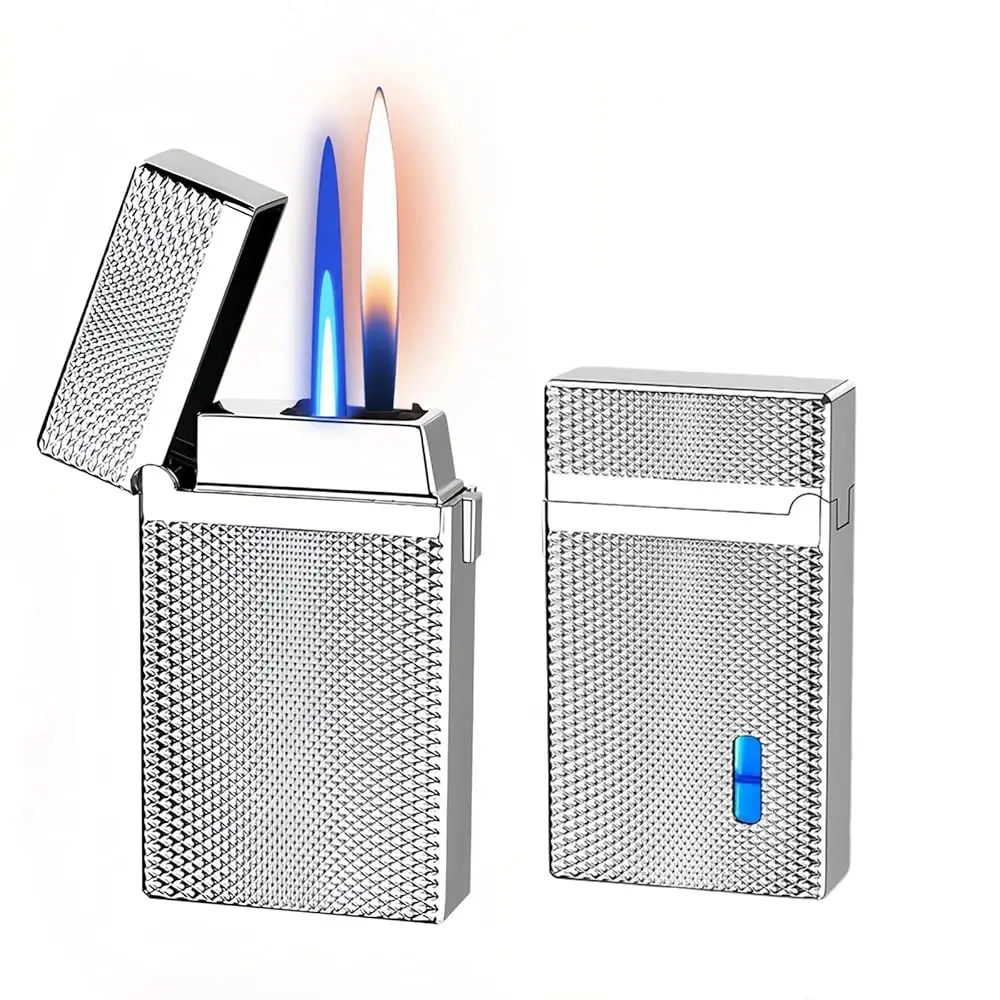 

Ailexpress Recommendation - Smart Butane Torch Lighter - 4 Ignition Modes (Voice Activated, Gravity Sensor, Airflow, Tap), Dual