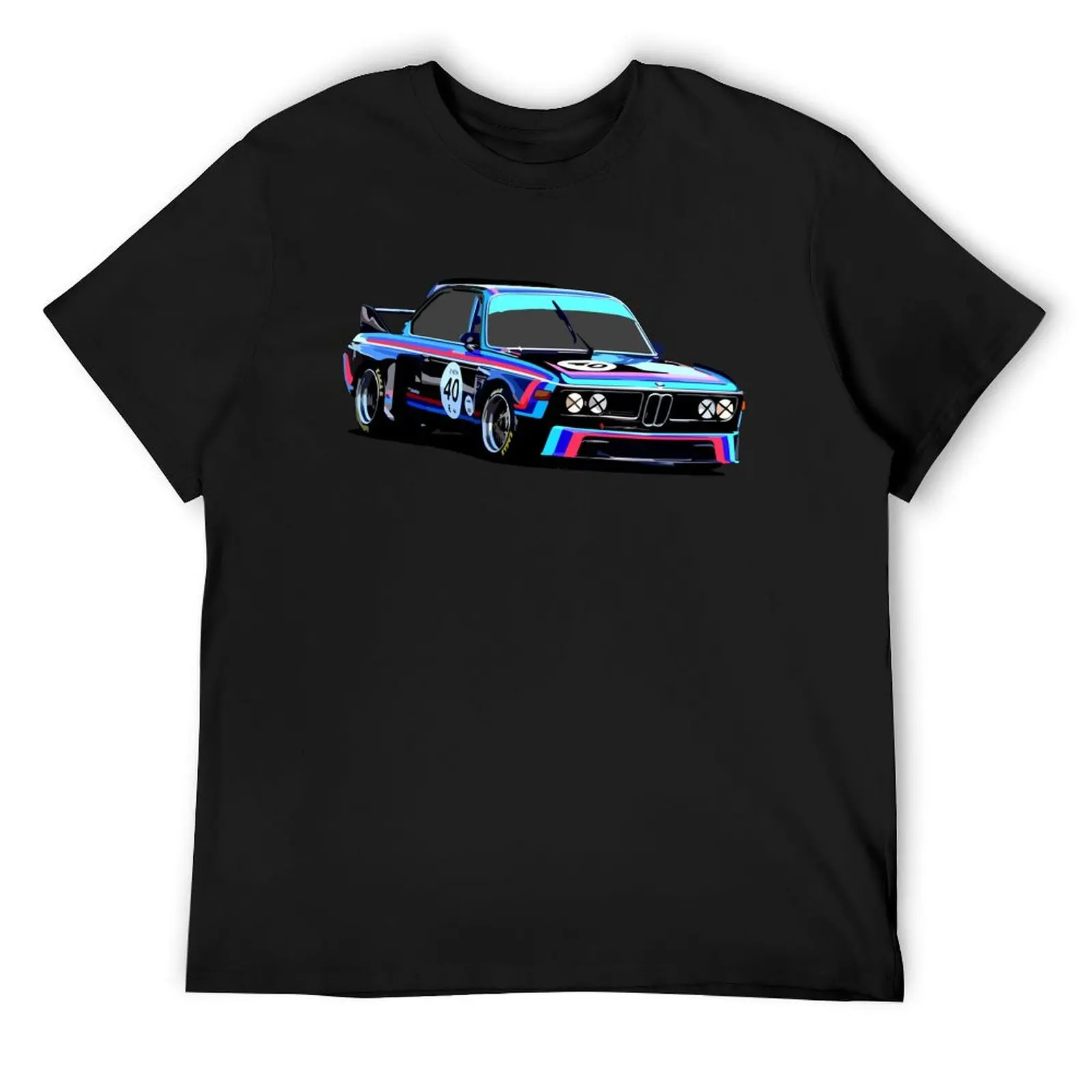 

3.0 CSL 1975 IMSA GT Race Car T-Shirt quick-drying rapper graphic tees cute tops t shirts men