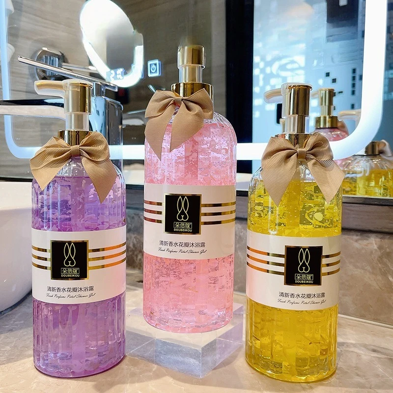 Рисунок 2 - Средство для мытья тела с цветочным