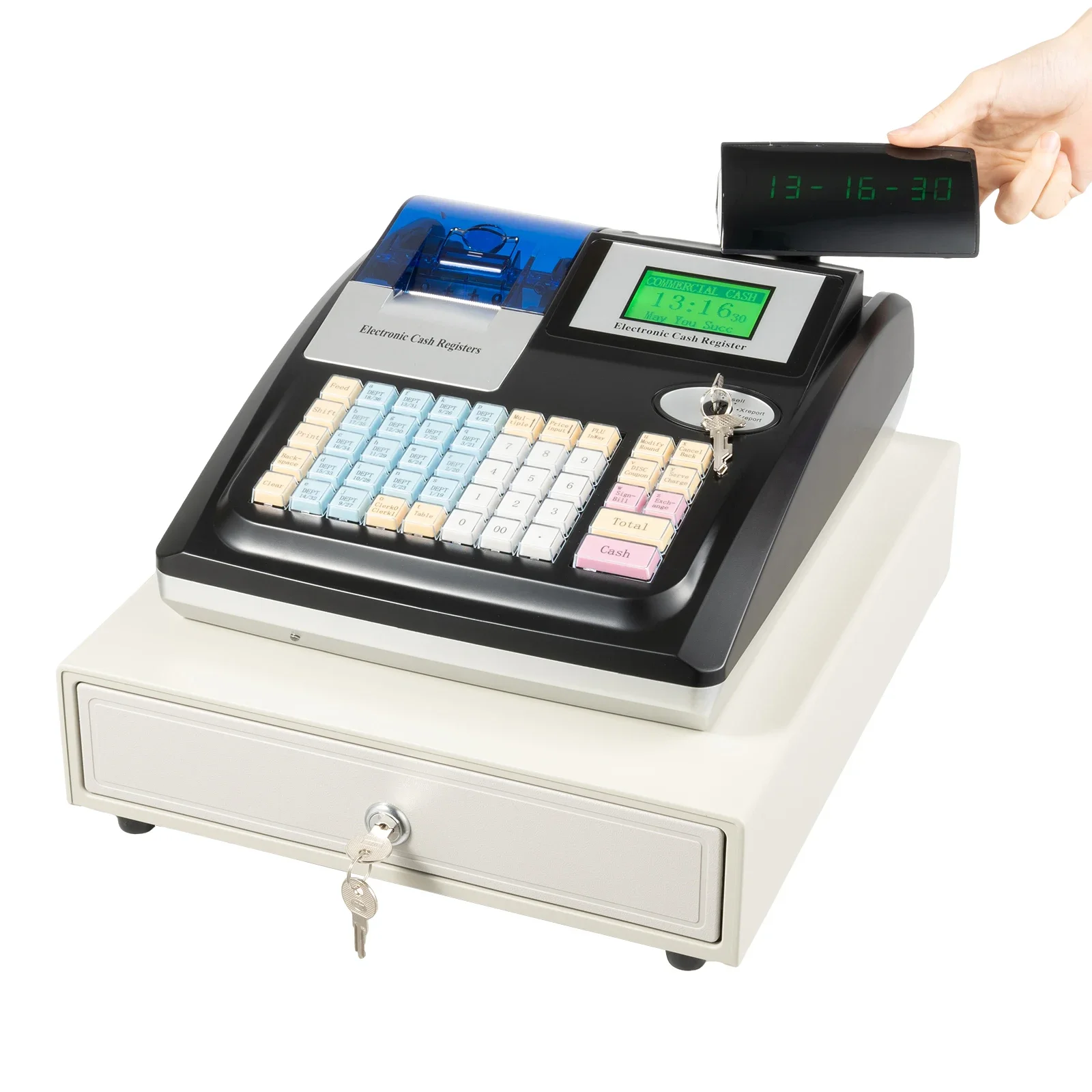 Registratore di cassa avanzato: sicuro, durevole ed efficiente per una migliore gestione dei soldi e un contatore di fatture migliorato per il servizio clienti