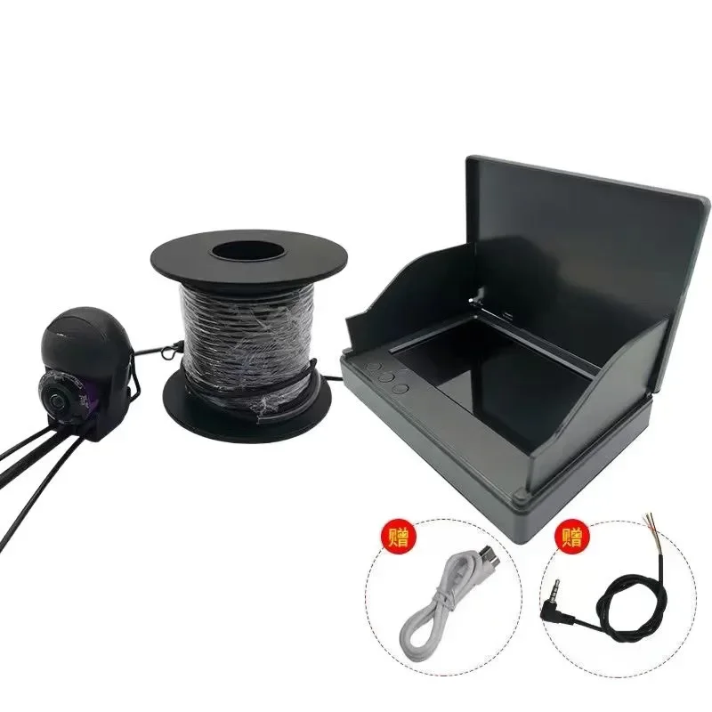 Fish finder underwater camera visual display