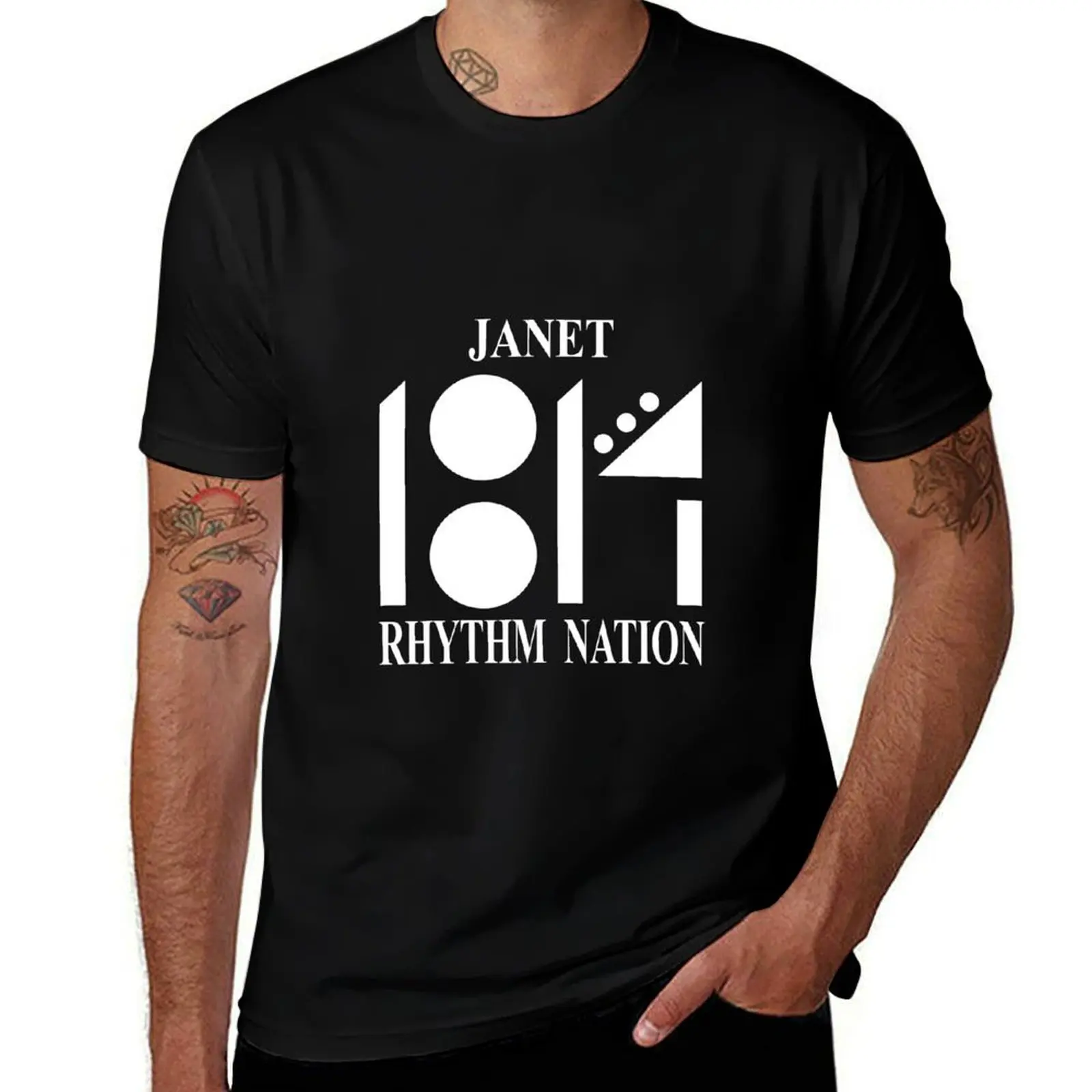 

Rhythm Nation 1814 (Janet Jackson) T-Shirt cotton t shirts man 100% man t shirt designer man t shirt luxury T-Shirt