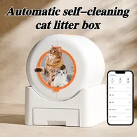 Smart  Litter Box Extra Large Size Fully Cats Toilet Enclosed Self-cleaning Deodorizing Automatic Cat Tray Pet Supplies