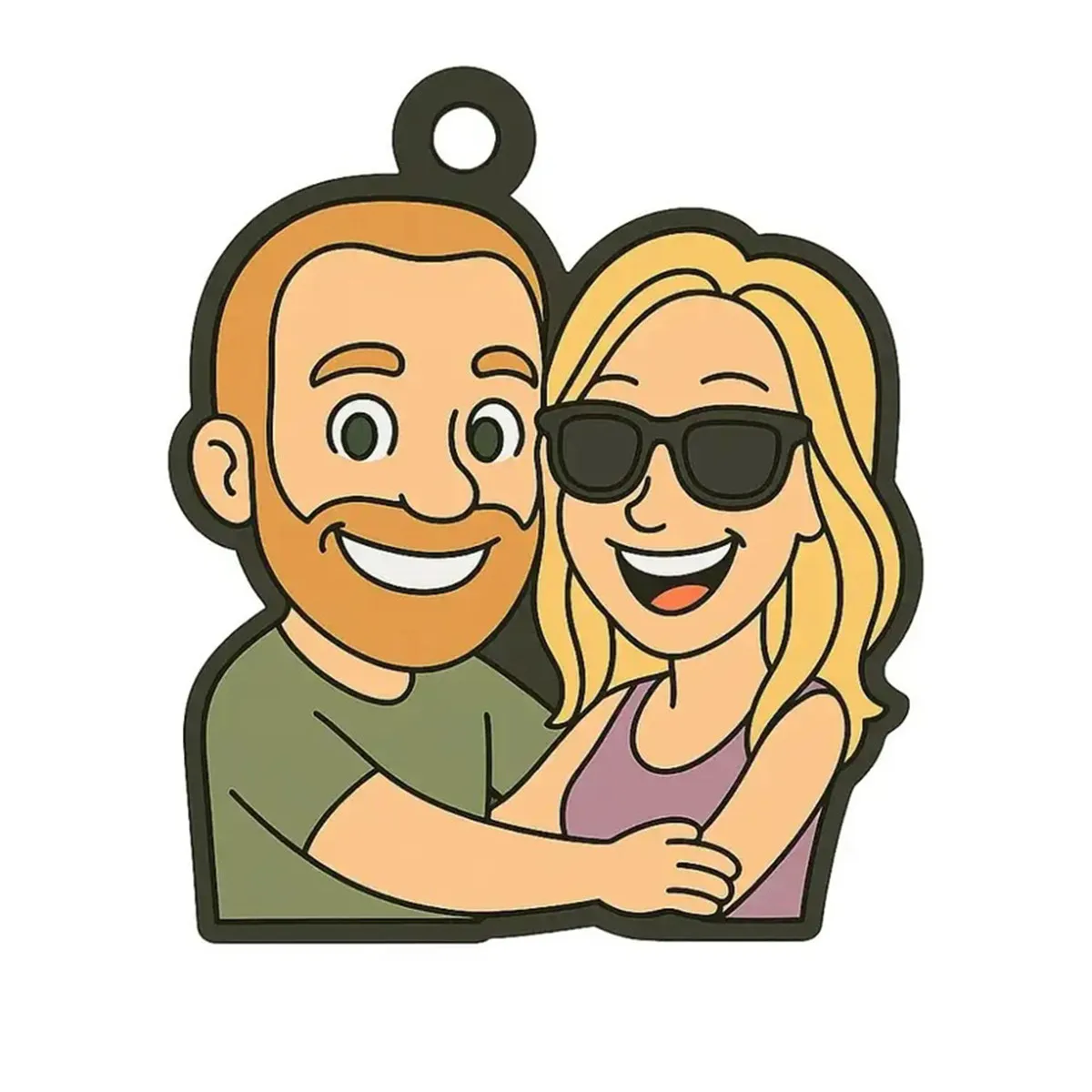 Custom Design 2D/3D Soft PVC Keychain Anime Cartoon Cute Design PVC Keychain for Company Advertising Gift