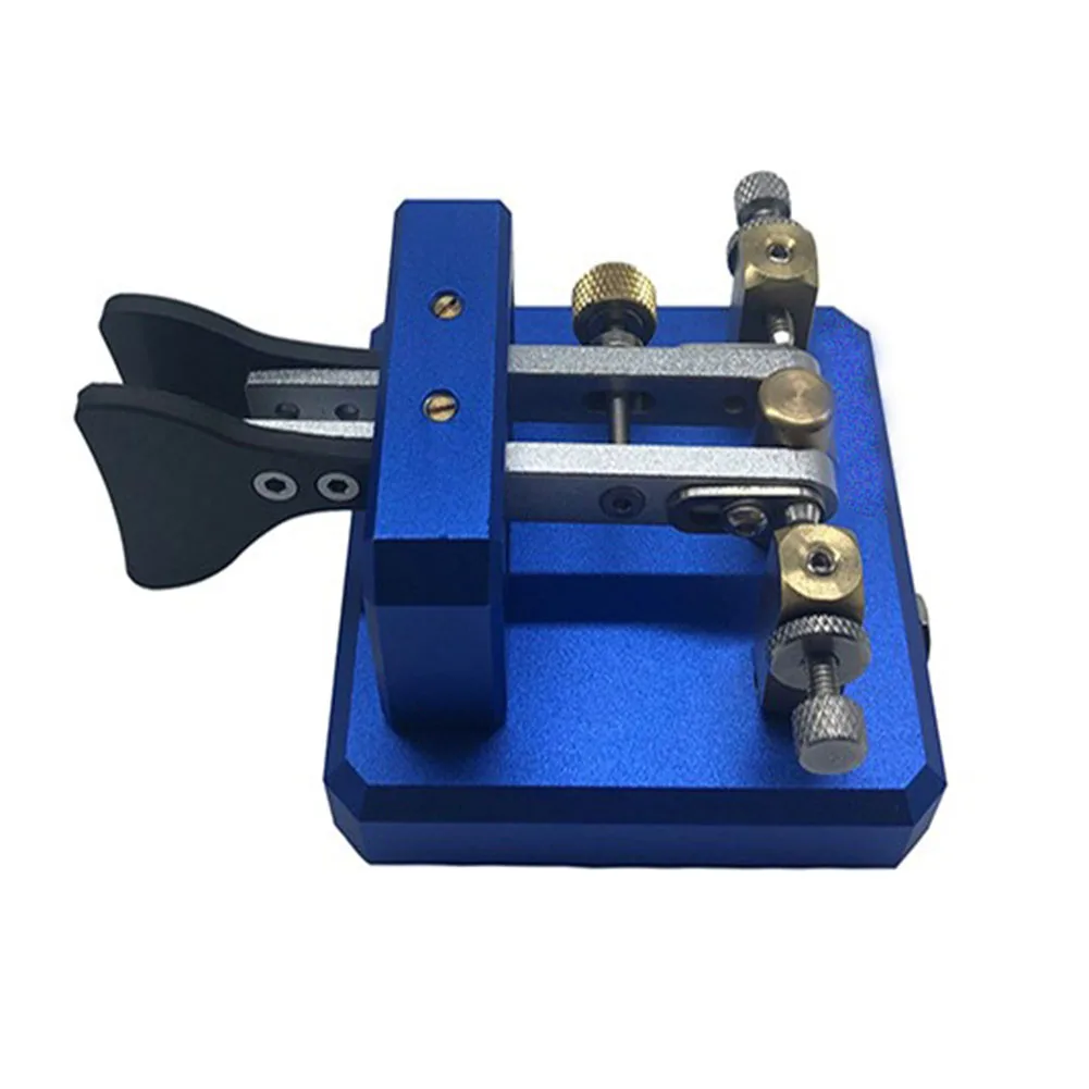 For CW Operators Automatic Telegraph Key Audio Interface CW Key Reliable Contact Performance Carbon Fiber Composite Blades