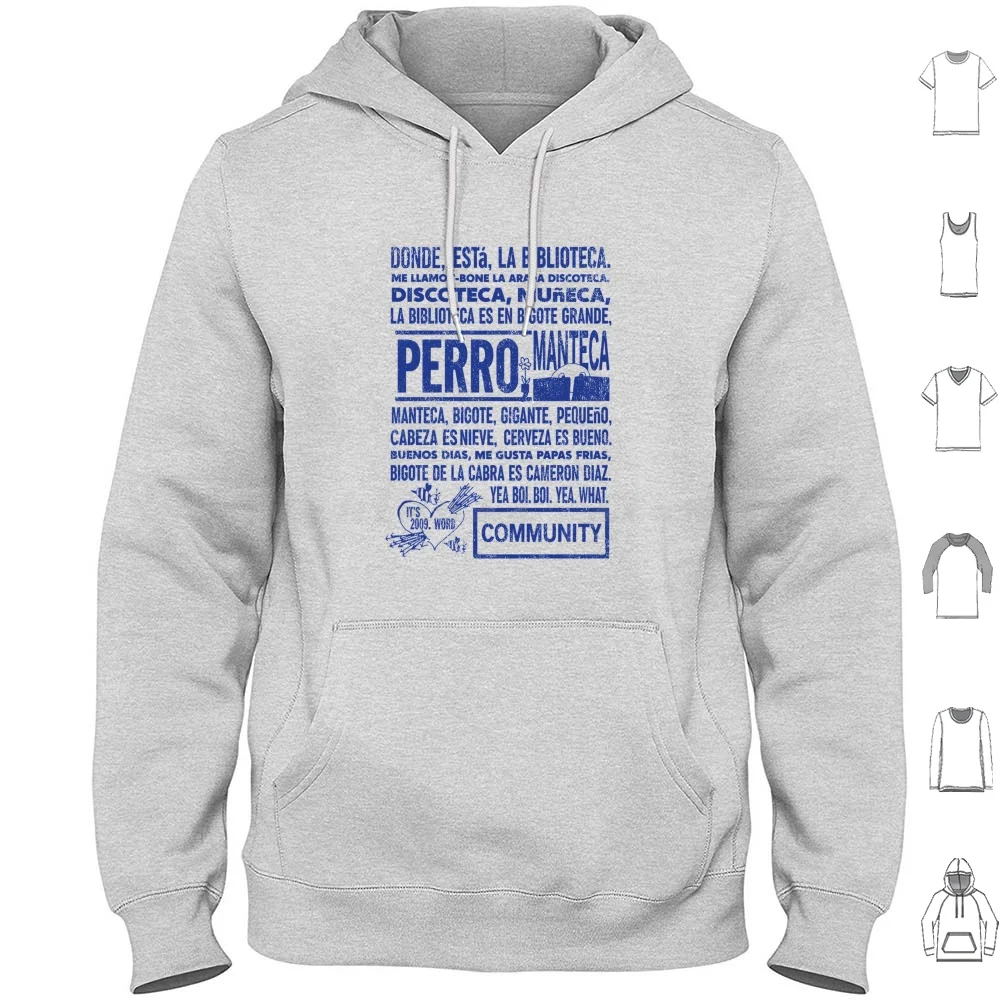 La Biblioteca Rap Community Estilo clásico, a la moda para mujer, sudaderas con capucha de manga larga La Biblioteca Rap