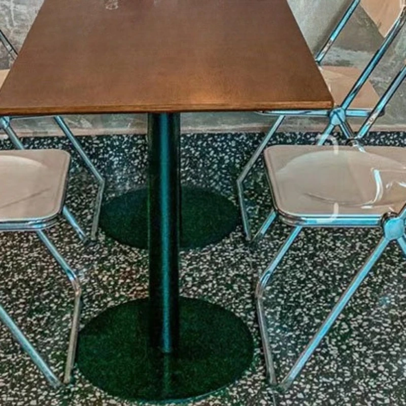 Simple Western Coffee Table Hotel Snack Milk Tea Store Dining Chair Popular Restaurant Cafe Furniture Stol Kawowy XY40KFZ