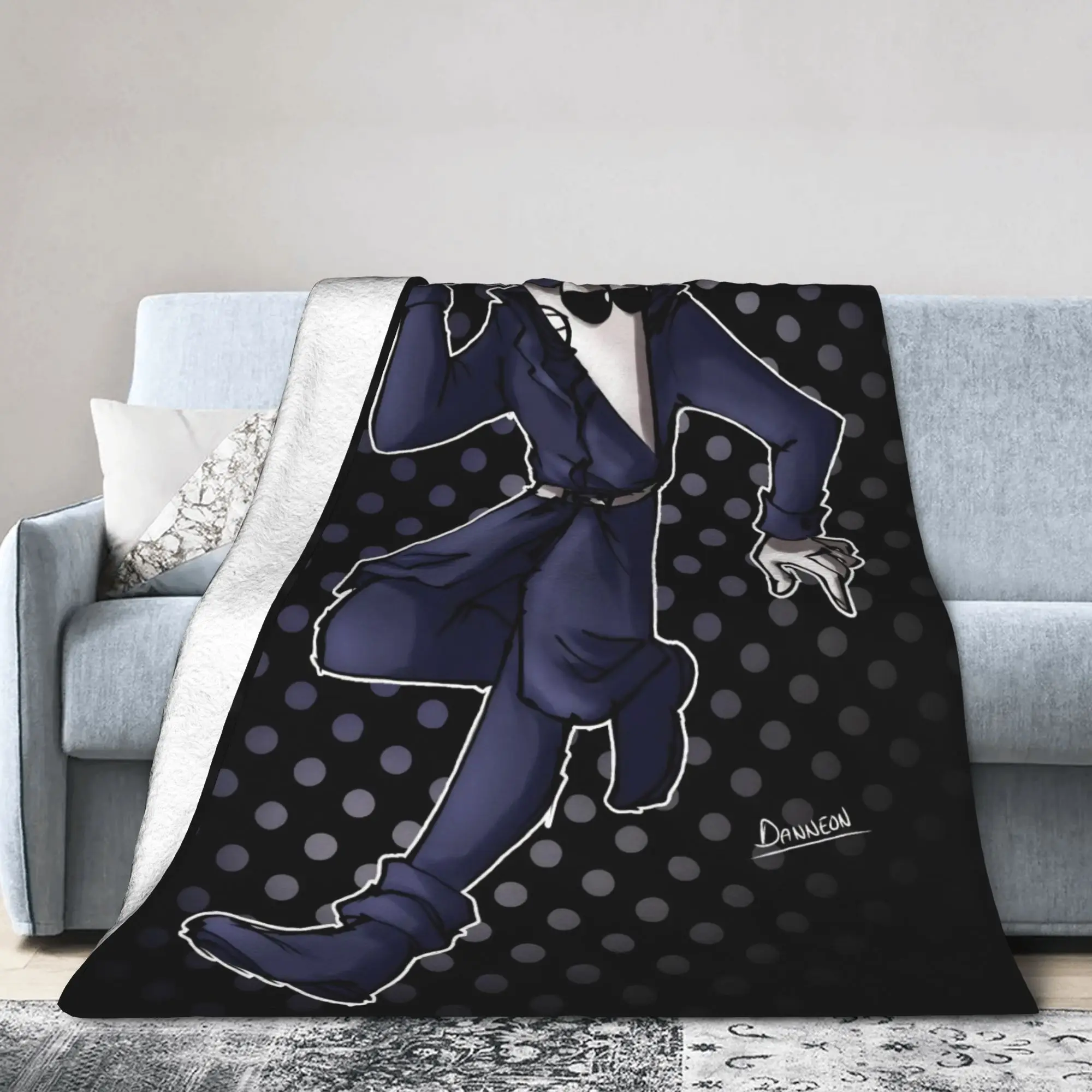 Spys Manga Blankets  Fuzzy Vintage Warm Throw Blankets for Chair Covering Sofa  Winter