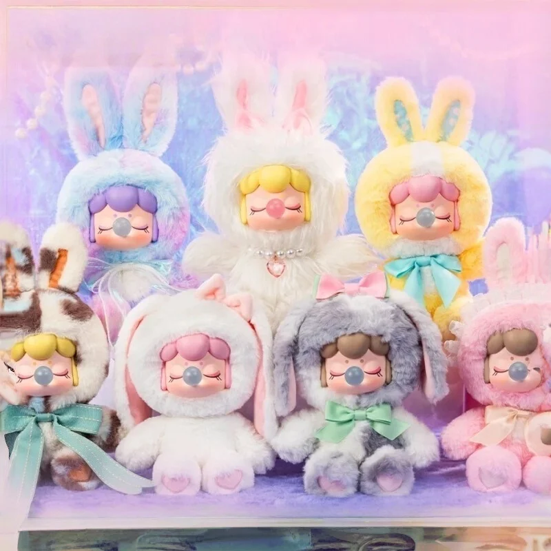 

Authentic Nanci Sparkle Plush Rabbit Vinyl Doll Blind Box Handmade Second Generation Series Desktop Display Cute Birthday Gift