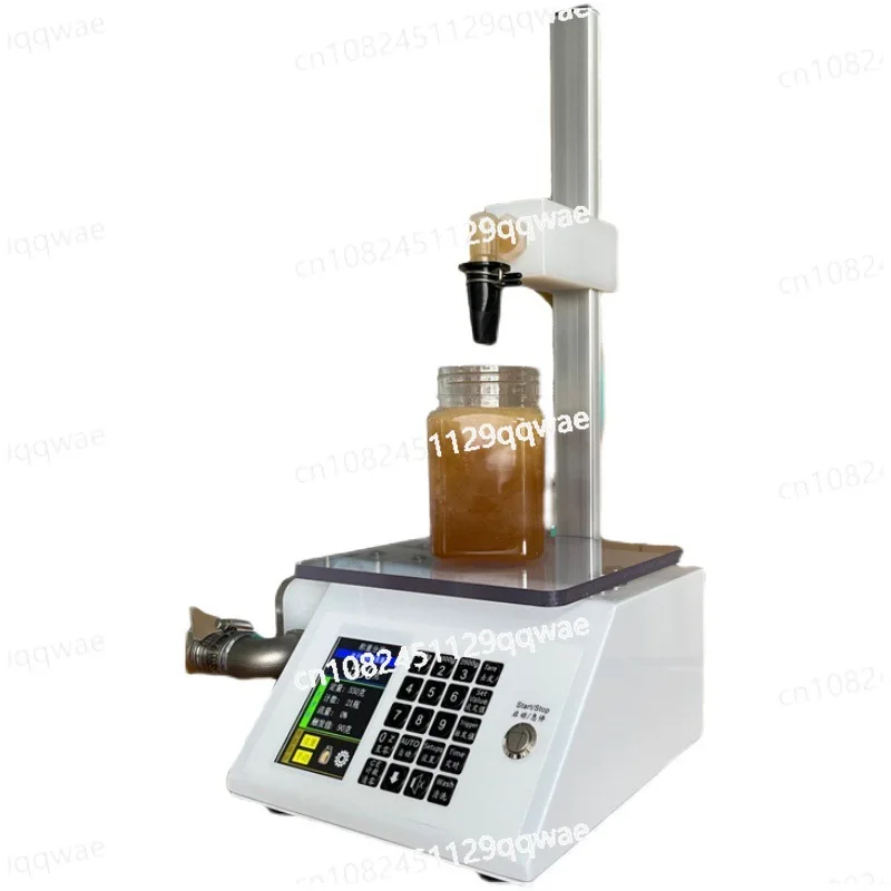 10kg Smart Honey Filling Machine Commercial Gear Pump Driving Input Honey Liquid Automatic Filler Food Processor