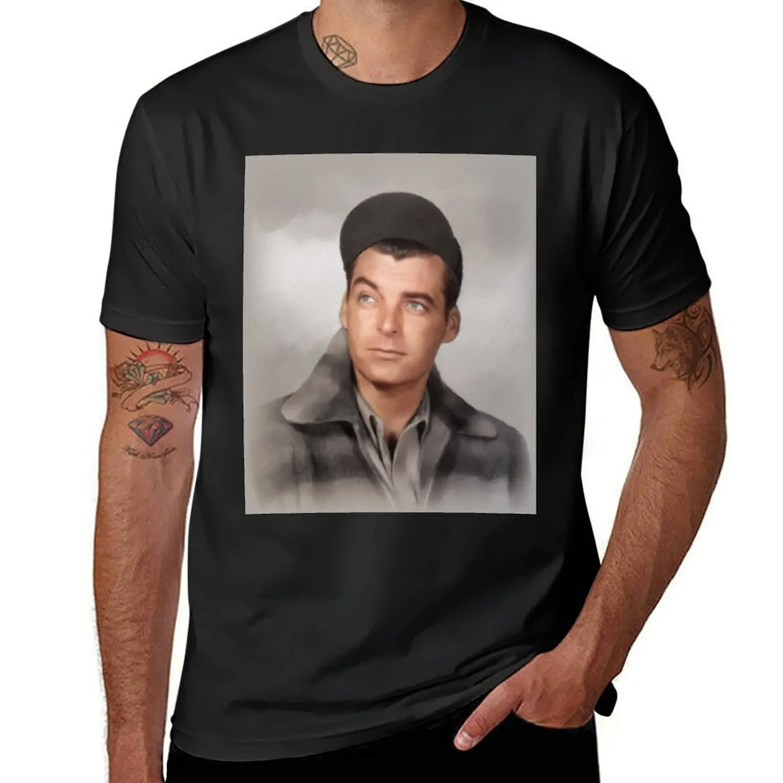 Rory Calhoun, Movie Legend T-Shirt vintage clothes cute clothes Blouse t shirt men