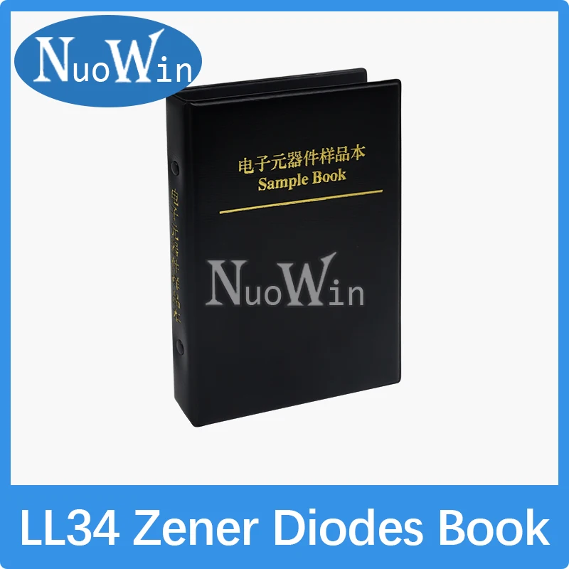 LL34 SMD Zener Diode Sample Book LL4148 1/2W 2V-47V 34Values Package 0.5W Series Commonly Used Assorted Kit