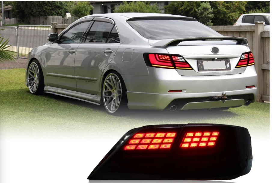 

LED TailLight For Toyota Camry 2006-2014 xv40 Aurion 2006-2011 Rear Lamps Start Up Animation DRL Brake Turn Signal