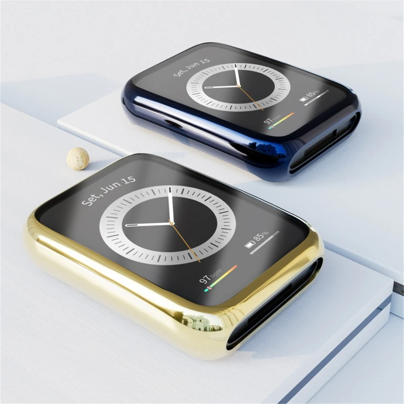 スマートウォッチバンパーケース,引っかき傷防止保護アクセサリー,Huawei Watch fit 2と互換性があります