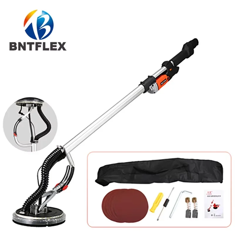 710w wall ceiling sanding machine ultra light putty lamp with home improvement long rod sandpaper machine