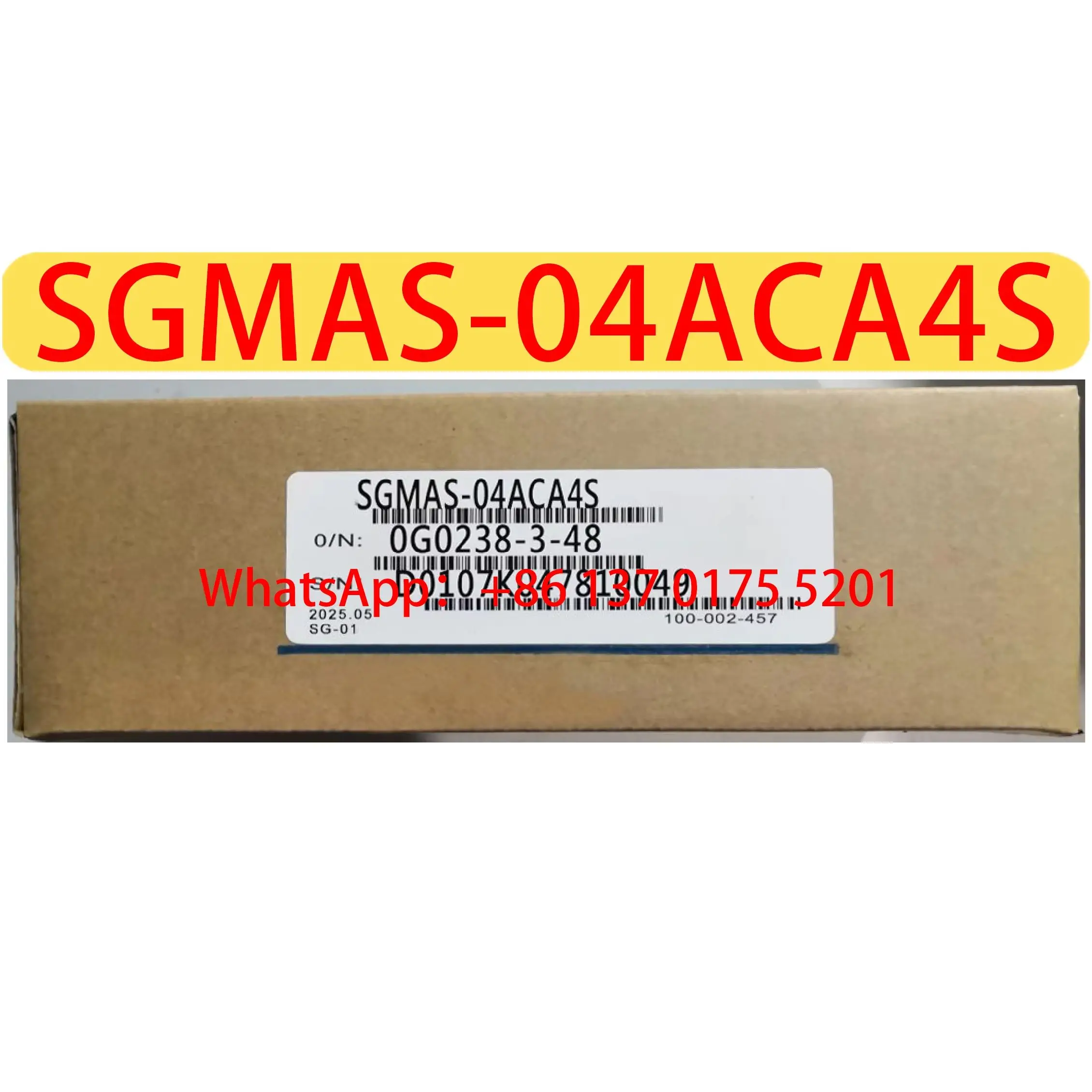 SGMAS-04ACA4S Brand New Servo Motor Original Genuine，Fast shipping