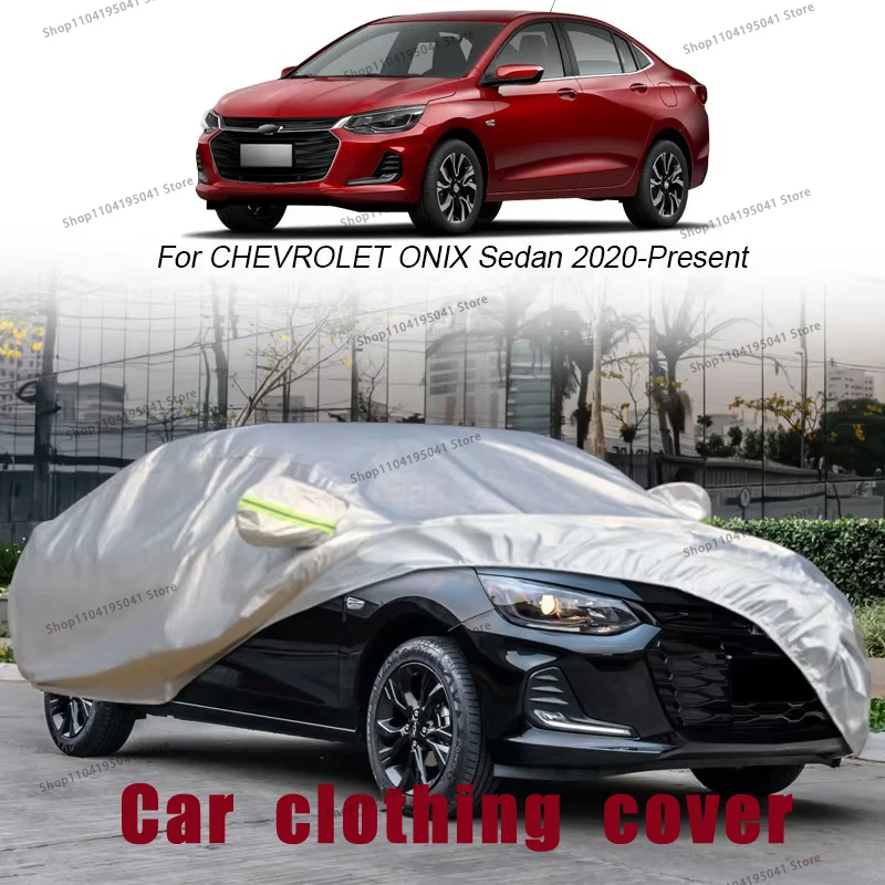 

For Chevrolet ONIX SEDAN Full Car Cover Rain Frost Snow Car protective cover ,UV protection,Car paint protection