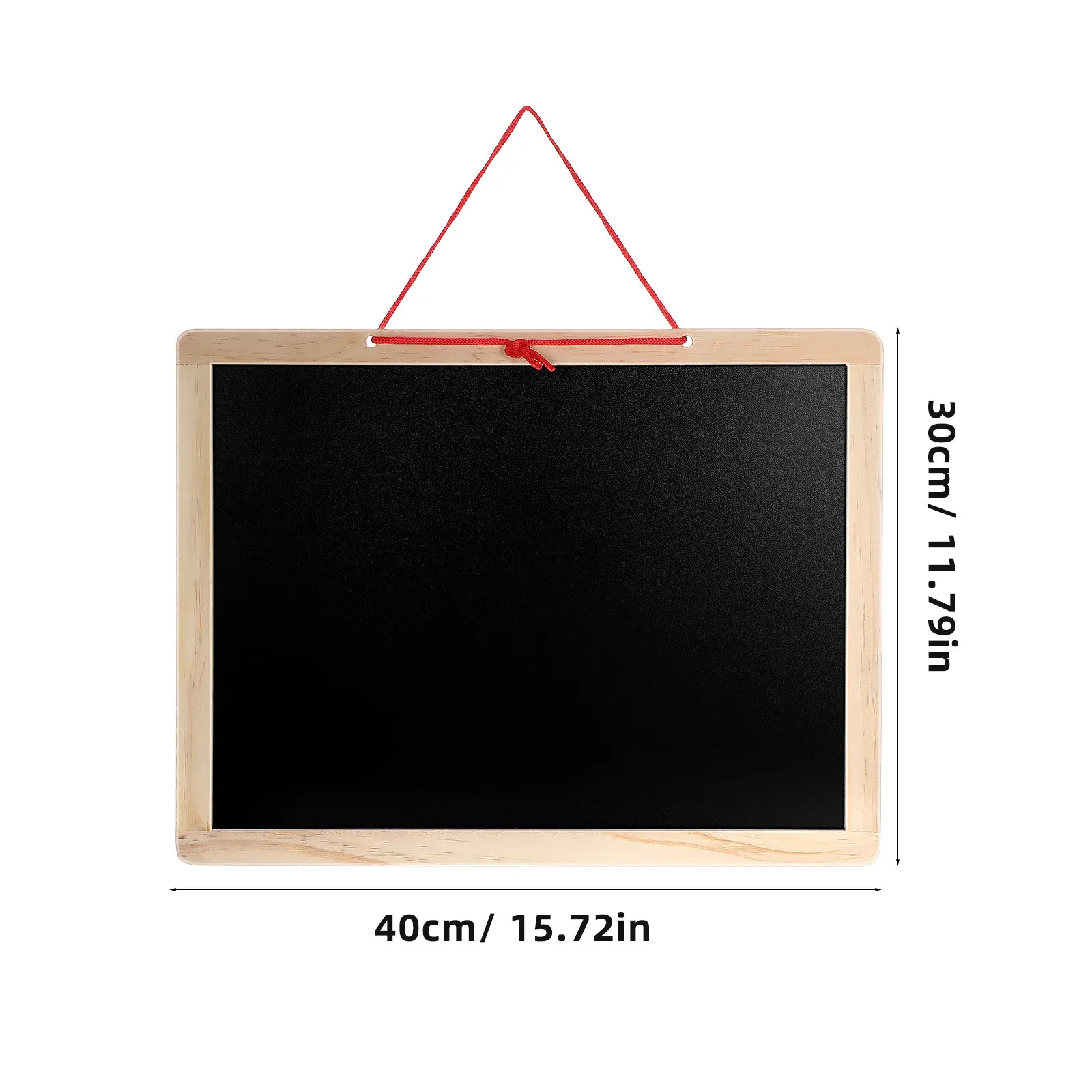 Small Wooden Magnetic Chalkboard Blackboard Sign for Restaurant Cafe Kitchen Office Home Message Board Menu Display Erasable