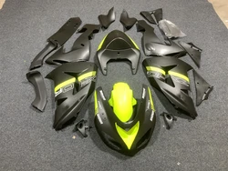 Motorcycle fairing fits ZX-10R 2006 2007-10R 06 '07 Fairing Matte black yellow motorcycle housing